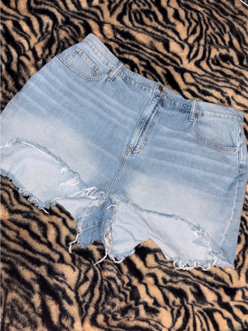 Denim short